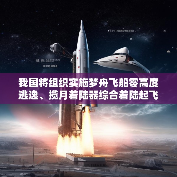 我国将组织实施梦舟飞船零高度逃逸、揽月着陆器综合着陆起飞验证等试验