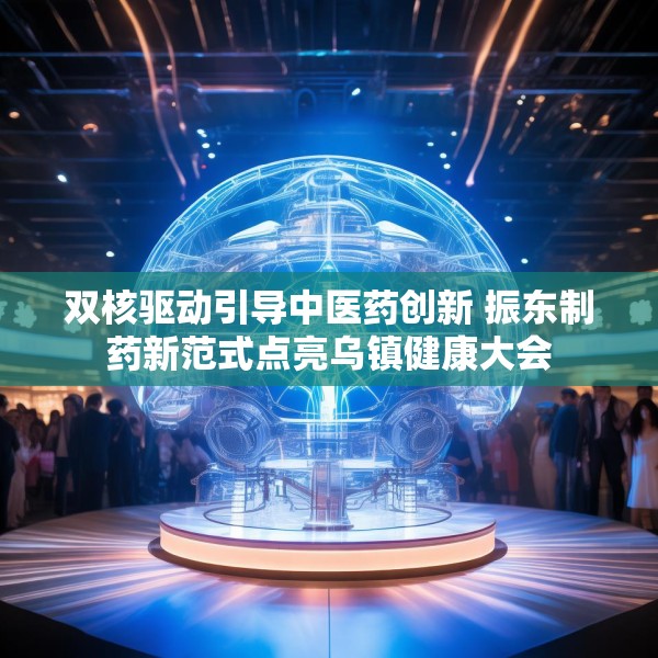 双核驱动引导中医药创新 振东制药新范式点亮乌镇健康大会