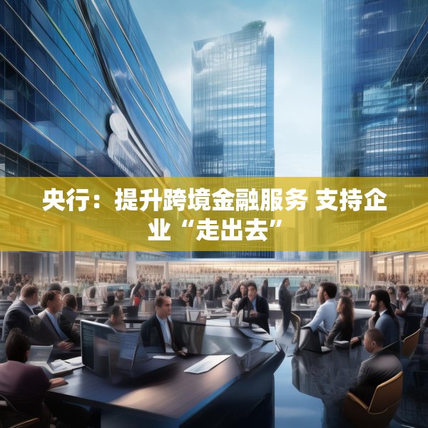 央行：提升跨境金融服务 支持企业“走出去”