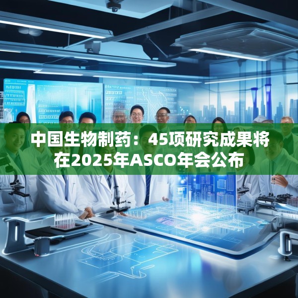中国生物制药：45项研究成果将在2025年ASCO年会公布