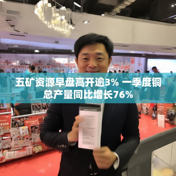 五矿资源早盘高开逾3% 一季度铜总产量同比增长76%