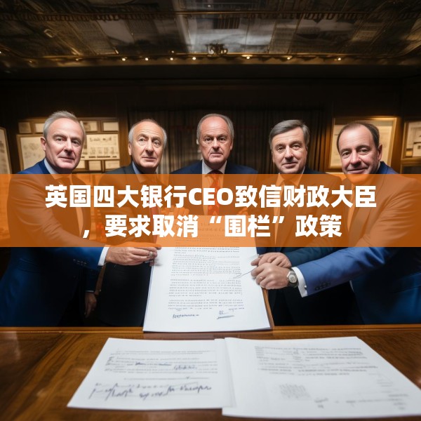 英国四大银行CEO致信财政大臣，要求取消“围栏”政策