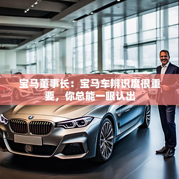 宝马董事长：宝马车辨识度很重要，你总能一眼认出