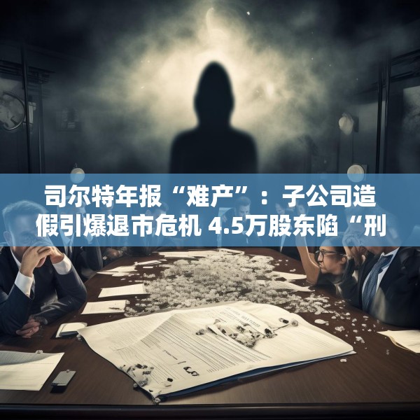 司尔特年报“难产”：子公司造假引爆退市危机 4.5万股东陷“刑事挂案+爆仓”双杀困局