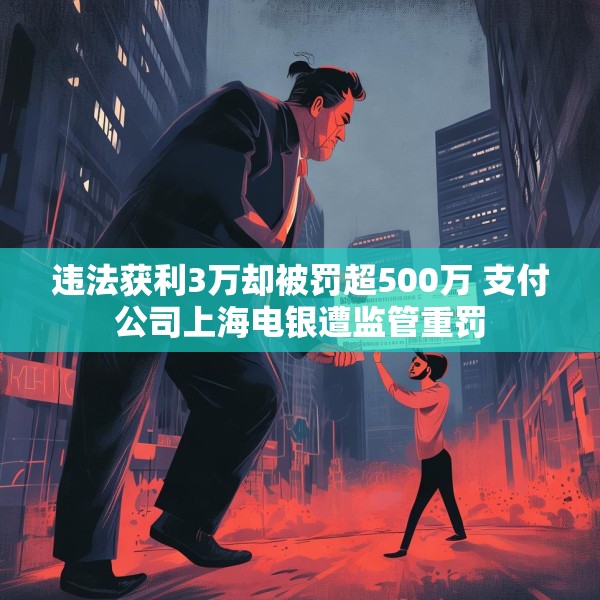 违法获利3万却被罚超500万 支付公司上海电银遭监管重罚