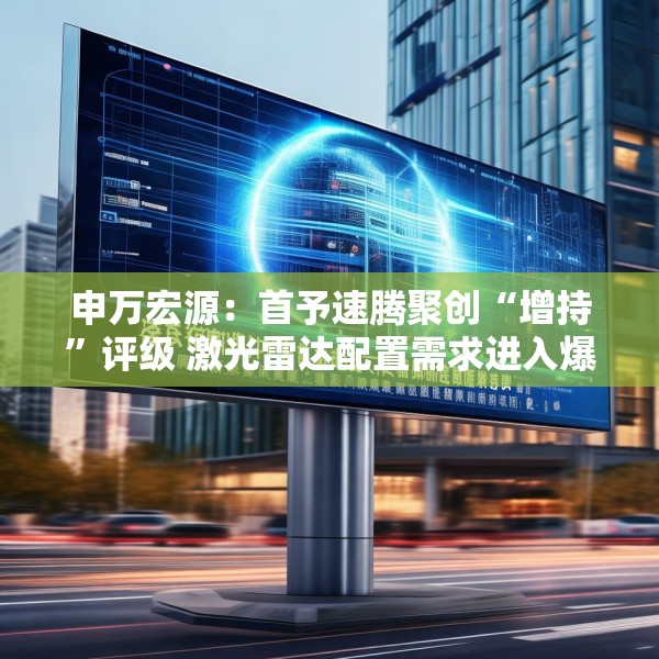 申万宏源：首予速腾聚创“增持”评级 激光雷达配置需求进入爆发期