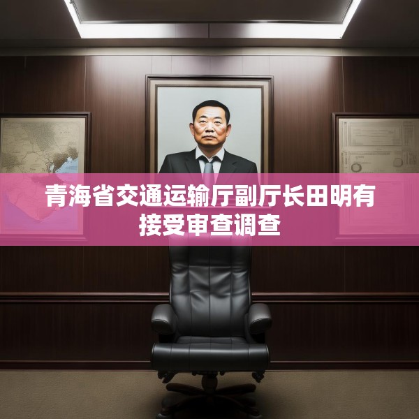 青海省交通运输厅副厅长田明有接受审查调查