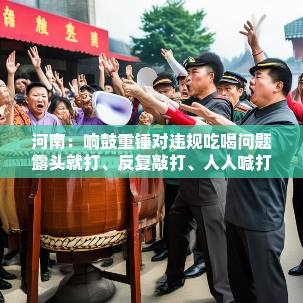 河南：响鼓重锤对违规吃喝问题露头就打、反复敲打、人人喊打