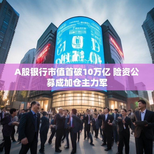 A股银行市值首破10万亿 险资公募成加仓主力军
