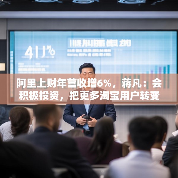 阿里上财年营收增6%，蒋凡：会积极投资，把更多淘宝用户转变成即时零售用户