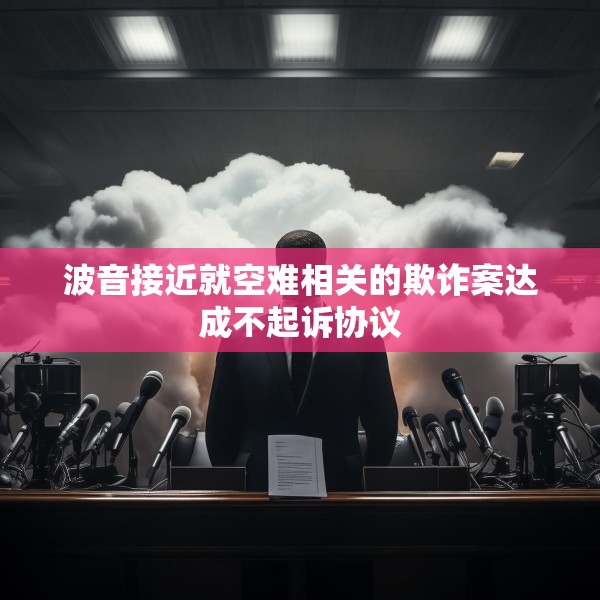 波音接近就空难相关的欺诈案达成不起诉协议