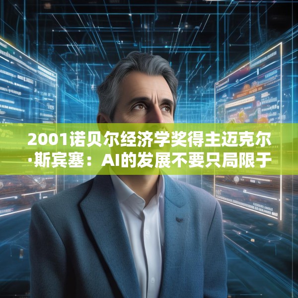 2001诺贝尔经济学奖得主迈克尔·斯宾塞：AI的发展不要只局限于某些公司或某些行业