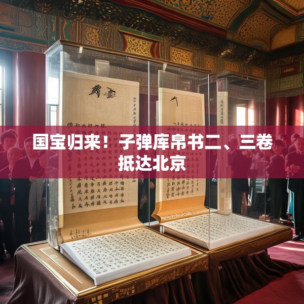 国宝归来！子弹库帛书二、三卷抵达北京