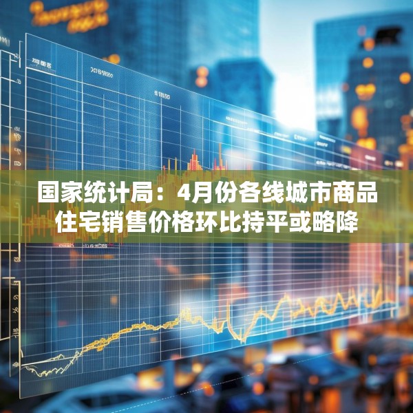 国家统计局：4月份各线城市商品住宅销售价格环比持平或略降
