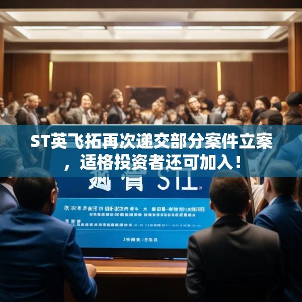 ST英飞拓再次递交部分案件立案，适格投资者还可加入！