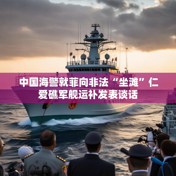 中国海警就菲向非法“坐滩”仁爱礁军舰运补发表谈话