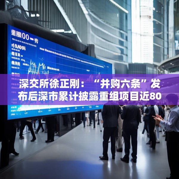 深交所徐正刚：“并购六条”发布后深市累计披露重组项目近800单，重大资产重组超90单同比增200%