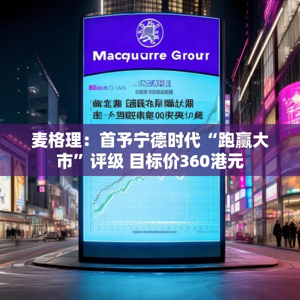 麦格理：首予宁德时代“跑赢大市”评级 目标价360港元