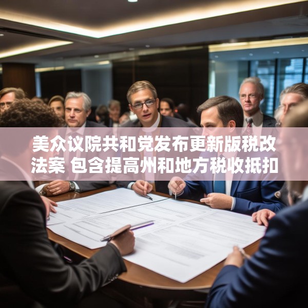 美众议院共和党发布更新版税改法案 包含提高州和地方税收抵扣上限