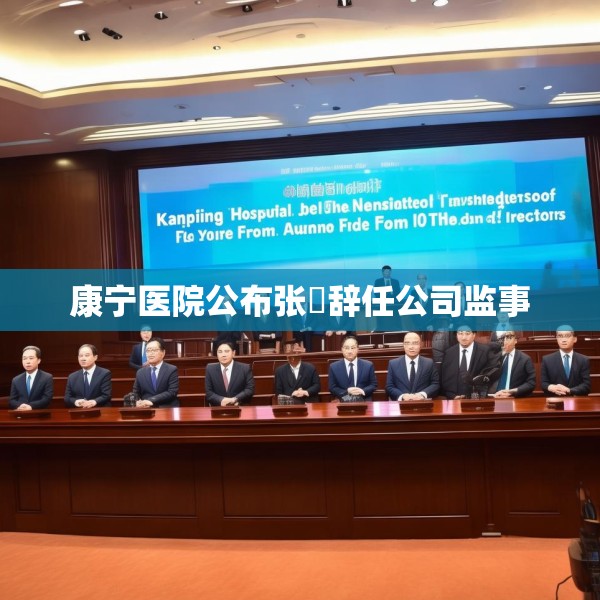 康宁医院公布张玥辞任公司监事