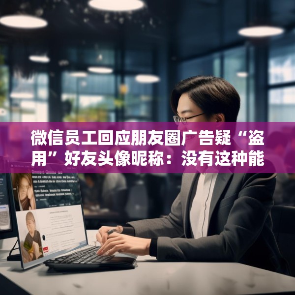 微信员工回应朋友圈广告疑“盗用”好友头像昵称：没有这种能力，也不会这样干