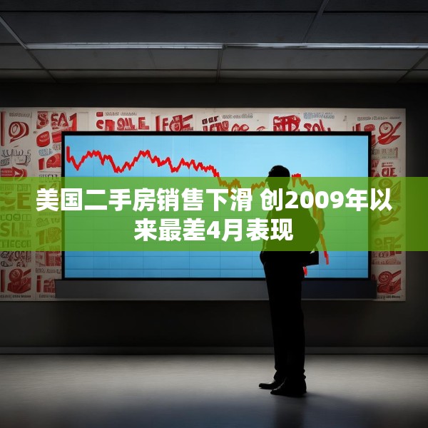 美国二手房销售下滑 创2009年以来最差4月表现