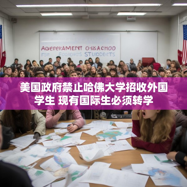 美国政府禁止哈佛大学招收外国学生 现有国际生必须转学