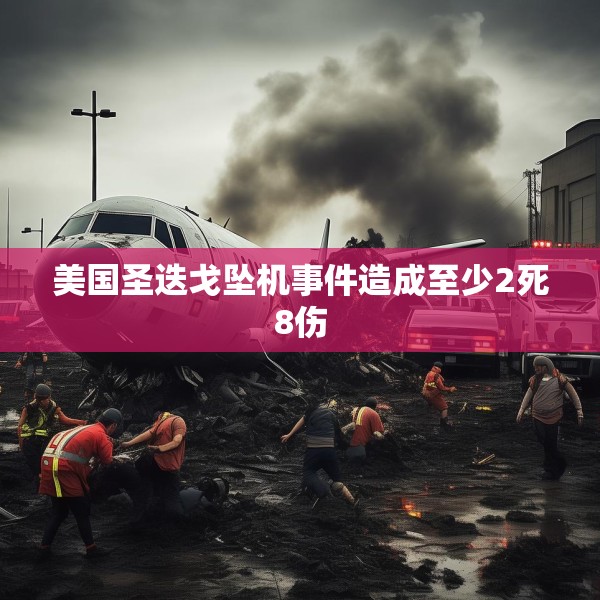 美国圣迭戈坠机事件造成至少2死8伤