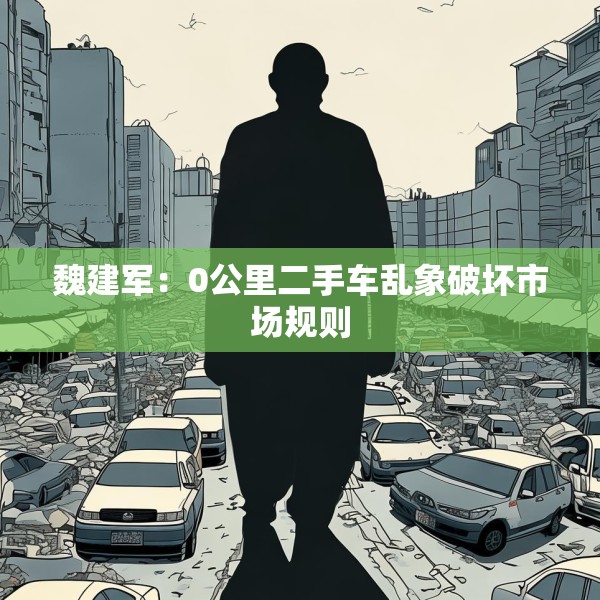 魏建军：0公里二手车乱象破坏市场规则