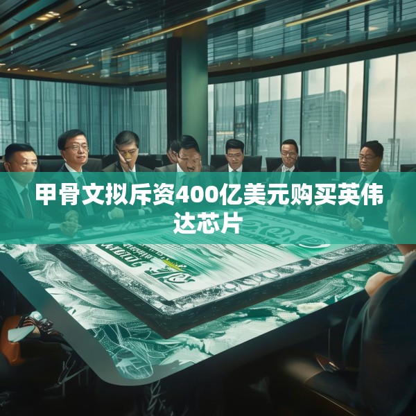 甲骨文拟斥资400亿美元购买英伟达芯片