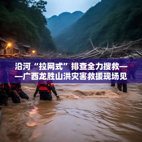 沿河“拉网式”排查全力搜救——广西龙胜山洪灾害救援现场见闻