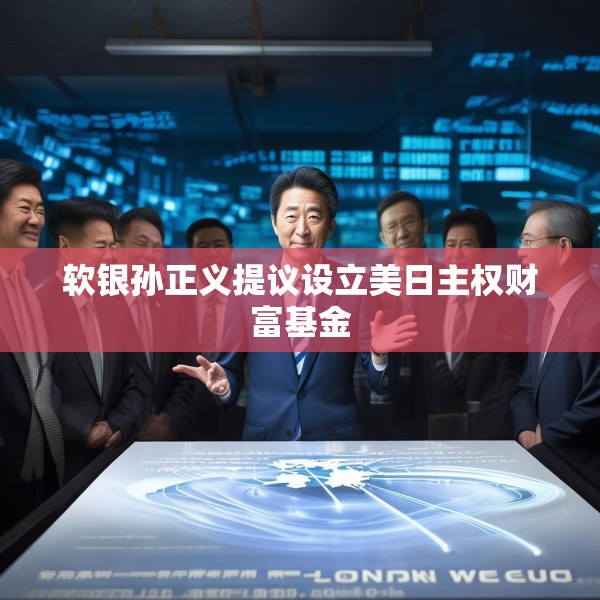 软银孙正义提议设立美日主权财富基金