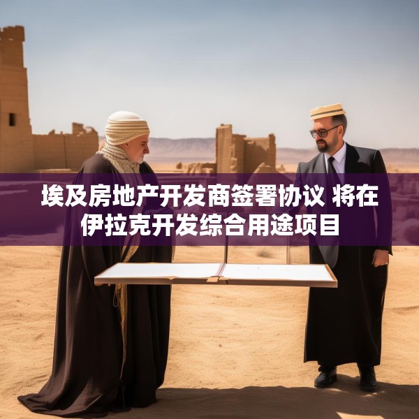 埃及房地产开发商签署协议 将在伊拉克开发综合用途项目