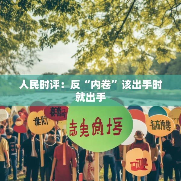 人民时评：反“内卷”该出手时就出手