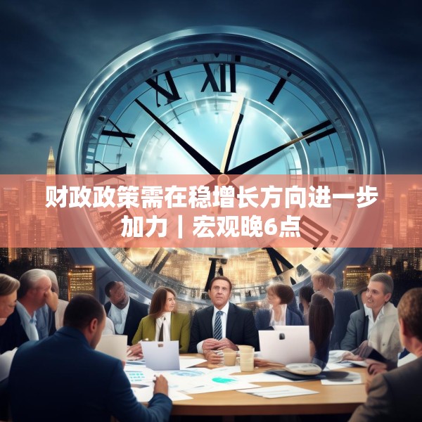 财政政策需在稳增长方向进一步加力｜宏观晚6点