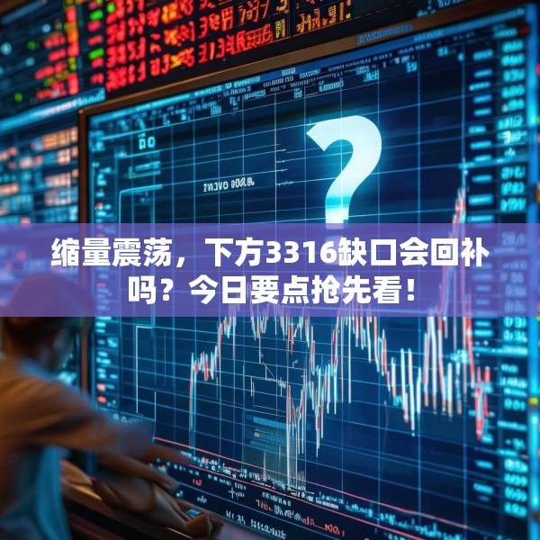 缩量震荡，下方3316缺口会回补吗？今日要点抢先看！