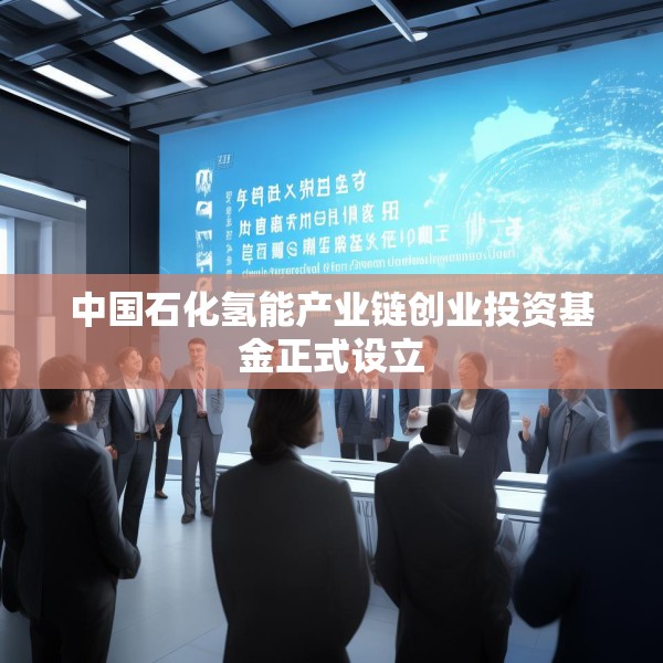 中国石化氢能产业链创业投资基金正式设立