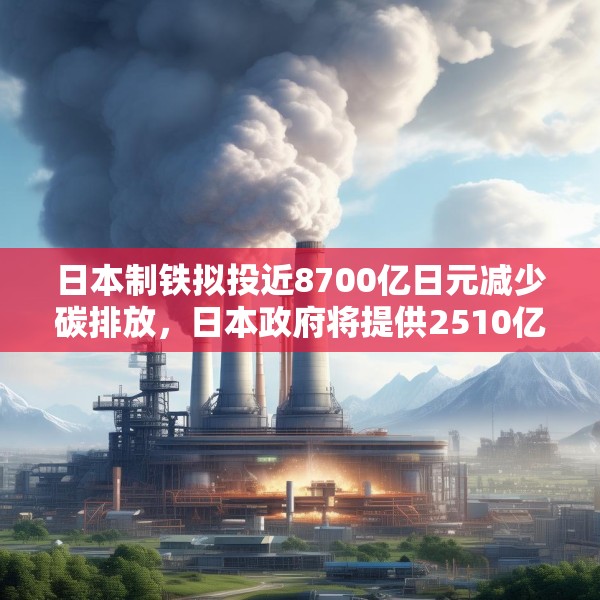 日本制铁拟投近8700亿日元减少碳排放，日本政府将提供2510亿日元补贴