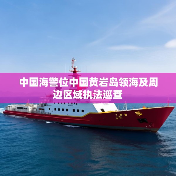 中国海警位中国黄岩岛领海及周边区域执法巡查