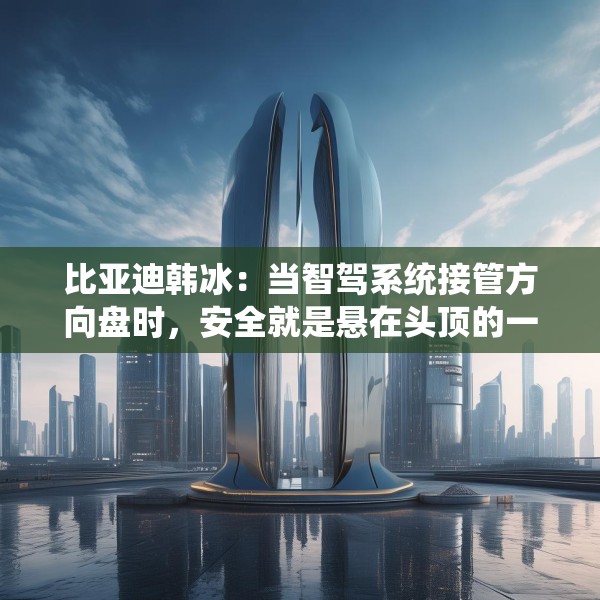 比亚迪韩冰：当智驾系统接管方向盘时，安全就是悬在头顶的一把剑