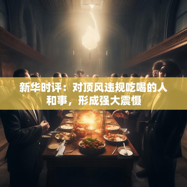 新华时评：对顶风违规吃喝的人和事，形成强大震慑