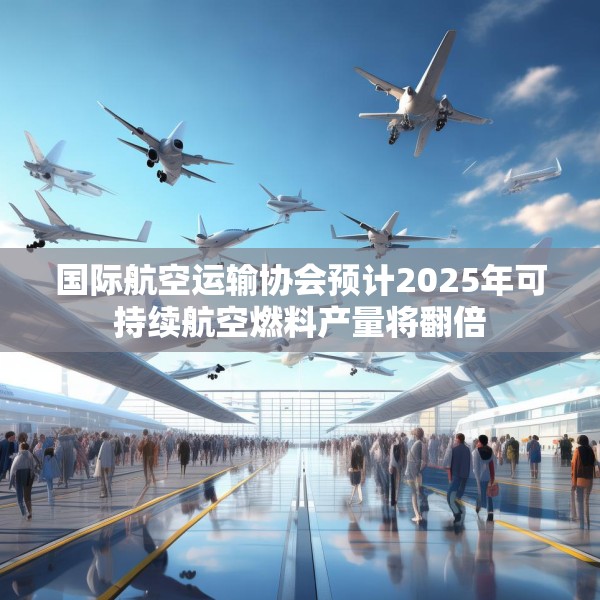 国际航空运输协会预计2025年可持续航空燃料产量将翻倍