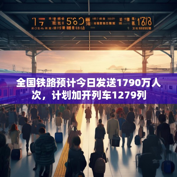 全国铁路预计今日发送1790万人次，计划加开列车1279列