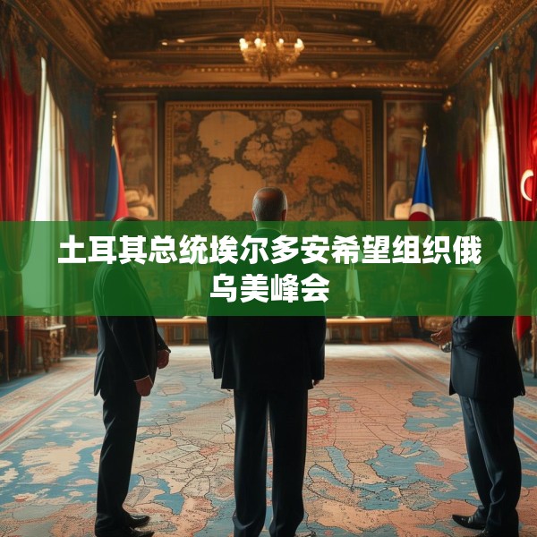土耳其总统埃尔多安希望组织俄乌美峰会