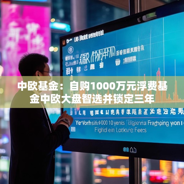 中欧基金：自购1000万元浮费基金中欧大盘智选并锁定三年