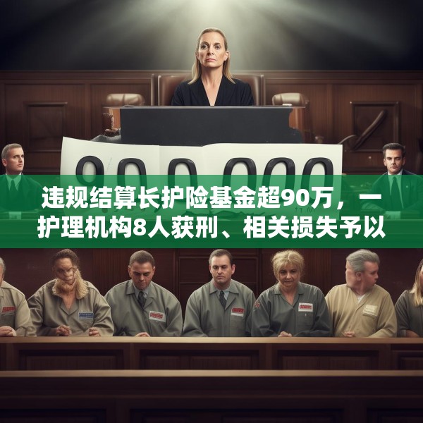 违规结算长护险基金超90万，一护理机构8人获刑、相关损失予以追缴