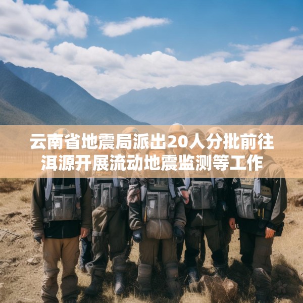 云南省地震局派出20人分批前往洱源开展流动地震监测等工作