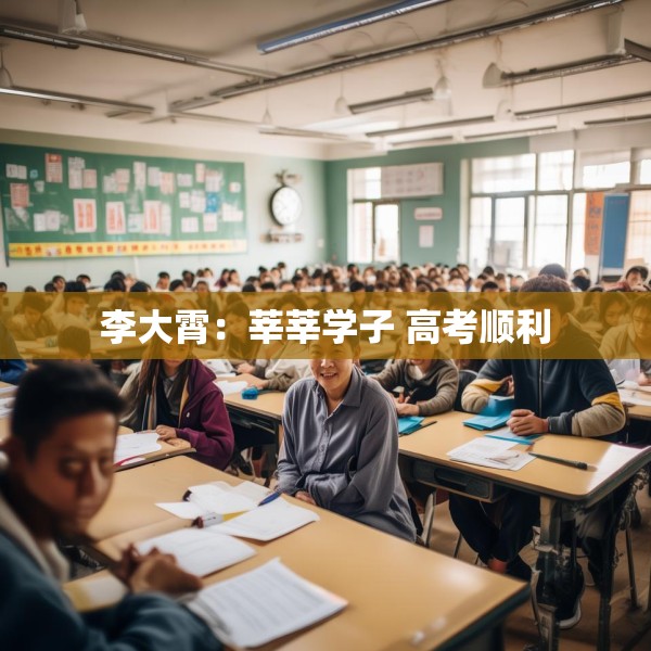 李大霄：莘莘学子 高考顺利