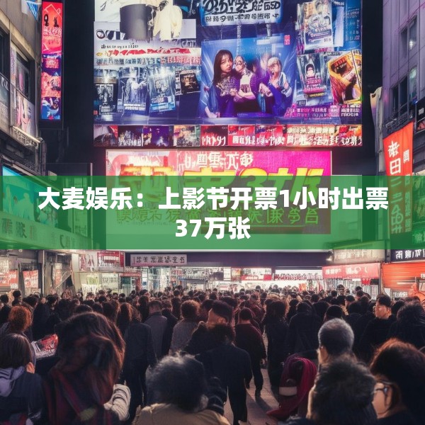 大麦娱乐：上影节开票1小时出票37万张