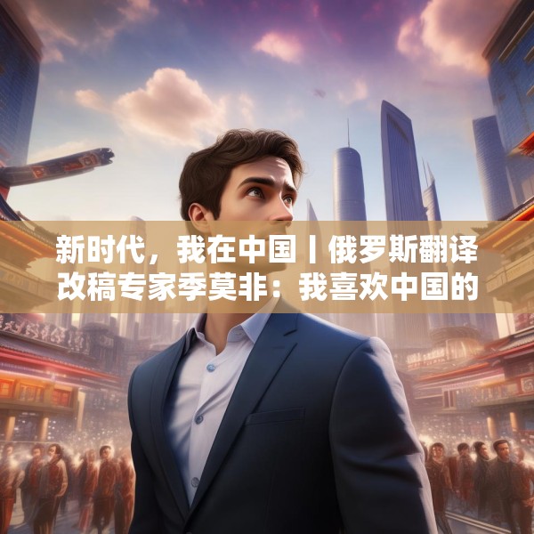 新时代，我在中国丨俄罗斯翻译改稿专家季莫非：我喜欢中国的发展活力